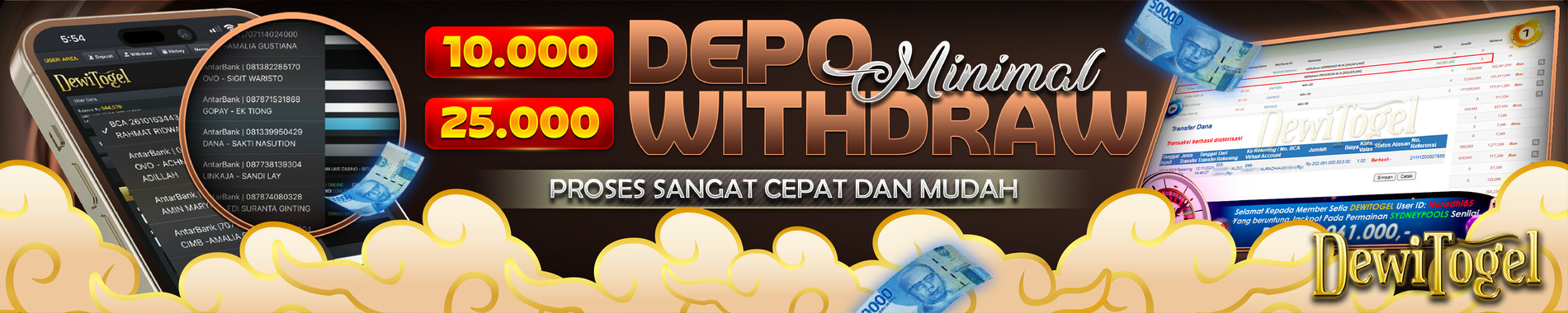 deposit togel slot via dana dewitogel